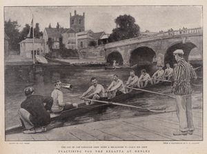 Practising for the Regatta at Henley