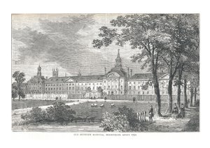 Old Bethlem Hospital, Moorfields by Walter Thornbury