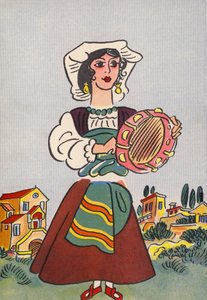 Walter Trier’s crazy costumes: Italy by Walter Trier