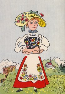 Walter Trier’s Crazy Costumes: Switzerland
