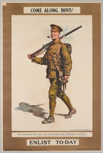 Come Along, Boys! Enlist Today