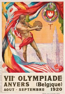 The 1920 Summer Olympics in Antwerp, 1920 by Walter van der Ven