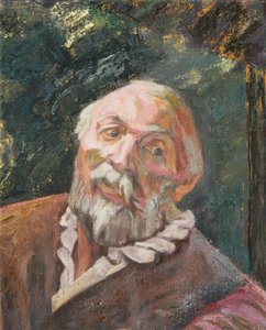 Portrait of an Old Man by Walther Gamerith