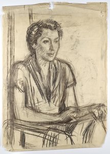 Study of Portrait of Frauke Lauterbach