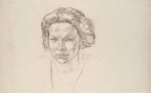 Portrait of a Lady by Walther Gamerith