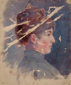 Portrait of a Lady in Profile