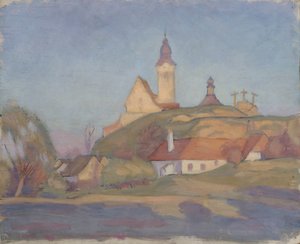 Landscape with Church