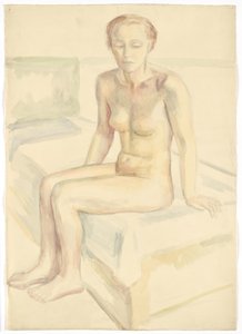 Seated Female Nude
