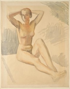 Seated Female Nude