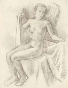 Female Nude with Cloth