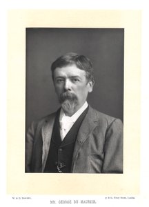 George Du Maurier, British writer and artist, c. 1895 by WandD Downey