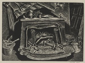 Franklin Stove by Wanda Gág