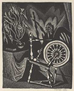 Spinning Wheel by Wanda Gág