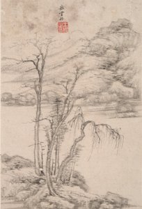 Landscape in the Style of Various Old Masters: Landscape after Ni Zan