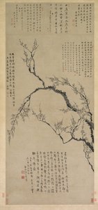 Plum Blossoms by Wang Shishen