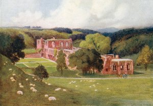 Furness Abbey by Warwick (after) Goble