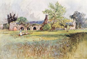 Waverley Abbey by Warwick (after) Goble