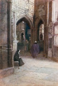Westminster Abbey: The South Ambulatory by Warwick (after) Goble