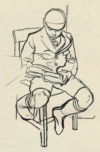 Boy Reading by Warwick Reynolds