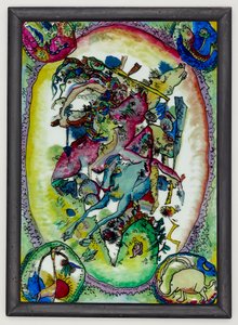 Apocalyptic Riders II by Wassily Kandinsky