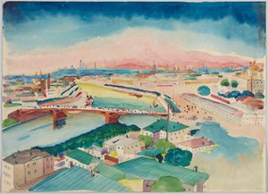 View of Moscow by Wassily Kandinsky