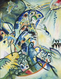 Blue Comb, 1917 by Wassily Kandinsky