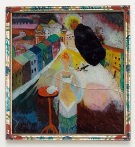 Lady in Moscow by Wassily Kandinsky