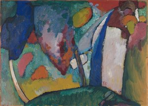 The Waterfall by Wassily Kandinsky