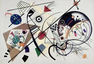 Continuous Line by Wassily Kandinsky