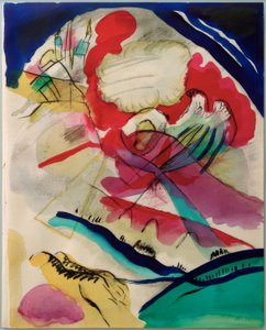 Design for a Picture with White Lines by Wassily Kandinsky