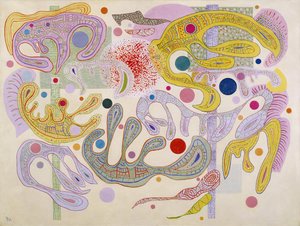 Capricious Forms by Vassily Kandinsky by Wassily Kandinsky