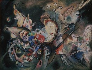 Gloomy. Composition Nr. 221 by Wassily Kandinsky