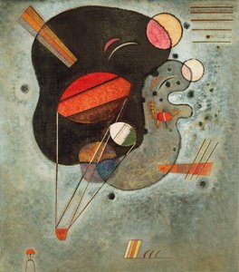 Hovering Print by Wassily Kandinsky