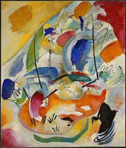 Improvisation 31 Sea Battle by Wassily Kandinsky