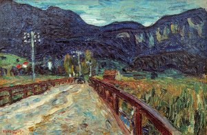 Kochel – The Bridge by Wassily Kandinsky