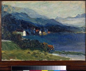 Lake Kochel by Wassily Kandinsky