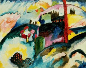 Landscape with Factory Chimney