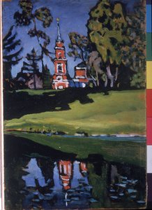 The Red Church by Wassily Kandinsky