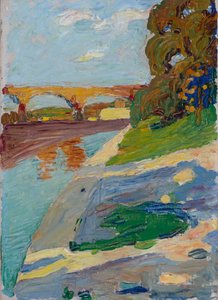 Munich – The Isar by Wassily Kandinsky