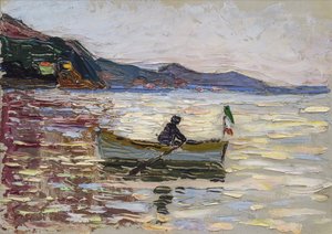 Rapallo. Boat on the Sea, 1906 by Wassily Kandinsky