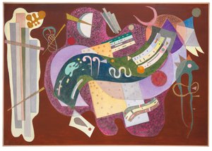 Rigid and curved by Wassily Kandinsky