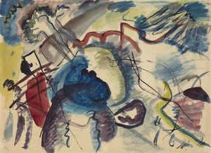 Sketch for Painting with White Border, 1913