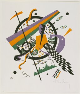 Small worlds IV by Wassily Kandinsky