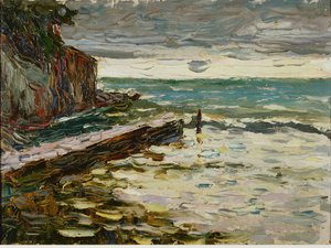 Stormy Sea by Wassily Kandinsky