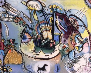 The Harbour, 1916 by Wassily Kandinsky