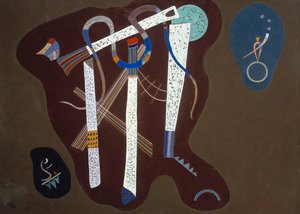 Three Pillars by Wassily Kandinsky