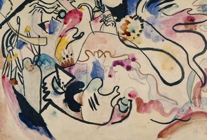Watercolor No. 8 Judgment Day by Wassily Kandinsky