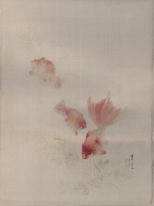 Goldfish by Watanabe Seitei