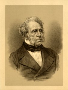 Henry John Temple, 3rd Viscount Palmerston. Premier 1855-1858 and 1859-1865 by Watkins