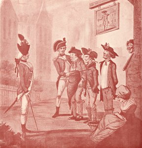 Recruits, 18th century 1909 by Watson and Dixon